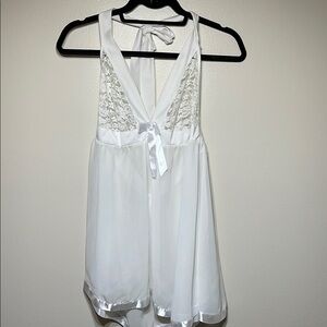 icollection halter chemise nightie
